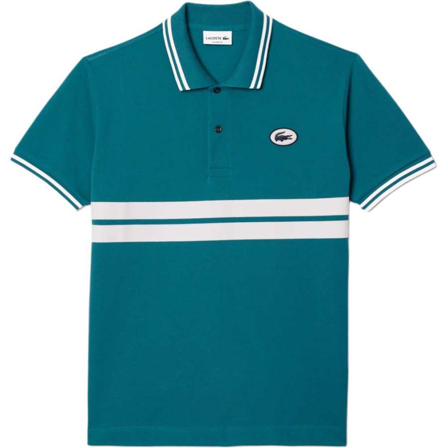 LACOSTE LACOSTE Polo Shirt Men's Emerald Blue