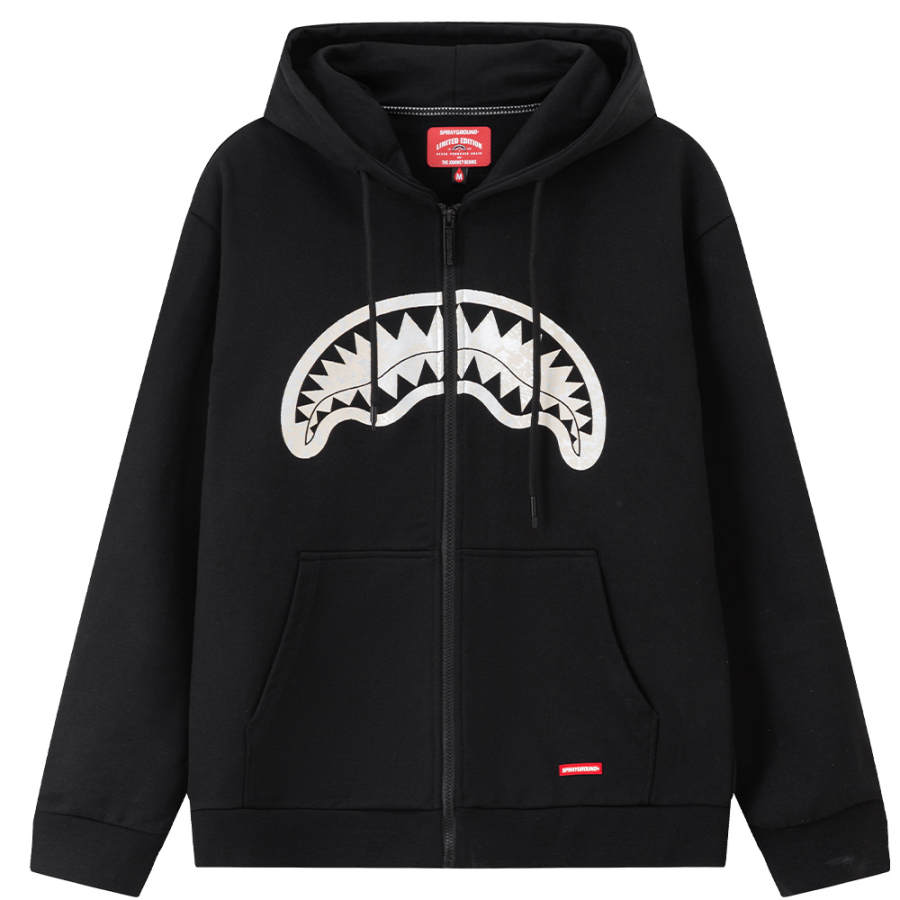 SPRAYGROUND Sweatshirts Unisex Hooded Moderate Cardigan
