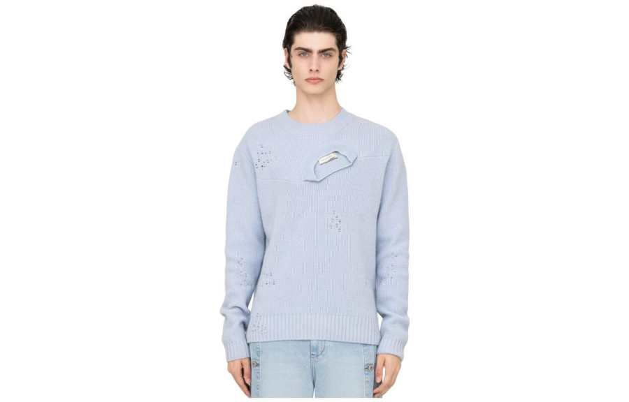 Feng Chen Wang Feng Chen Wang Sweaters Men's Crew Neck Moderate Base Layer