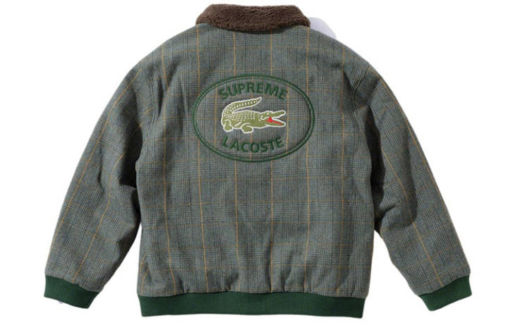 Supreme Supreme Lacoste Wool Bomber Jacket