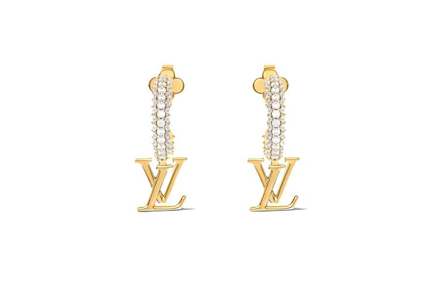 LOUIS VUITTON LOUIS VUITTON M02380 Lv Iconic Earrings