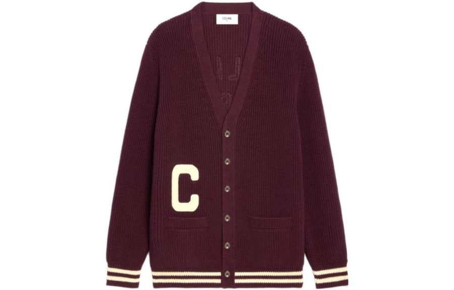 CELINE CELINE College Cardigan In Cotton