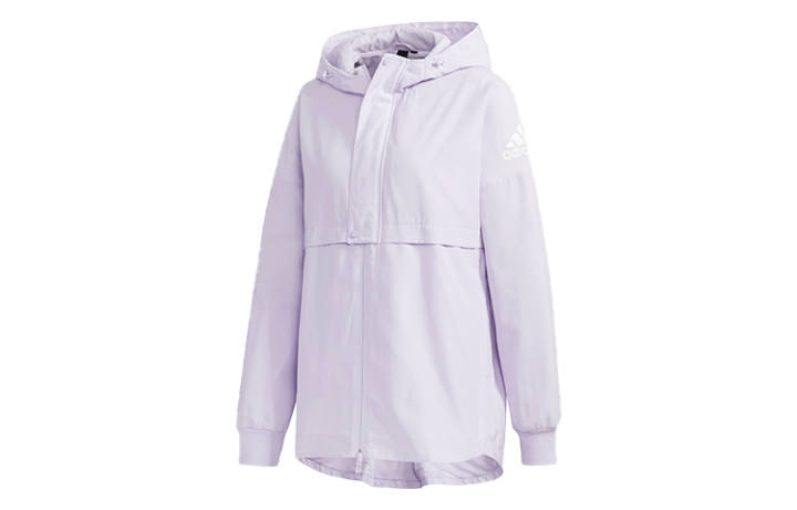 Adidas Adidas Jackets Women's Light Purple Hooded Moderate Other