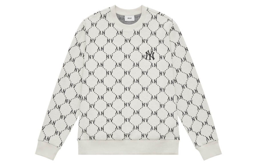 MLB MONOGRAM FW24 Sweatshirt Unisex Cream