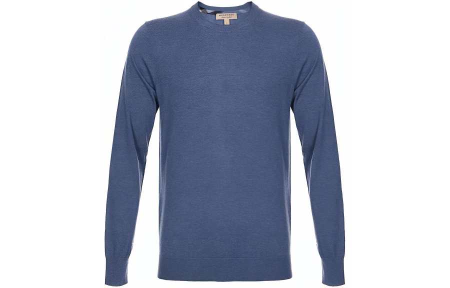 Burberry SS23 Sweater Men's Blue