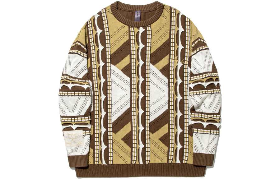 Li-Ning Li Ning Sweater Men's Pottery Clay Brown
