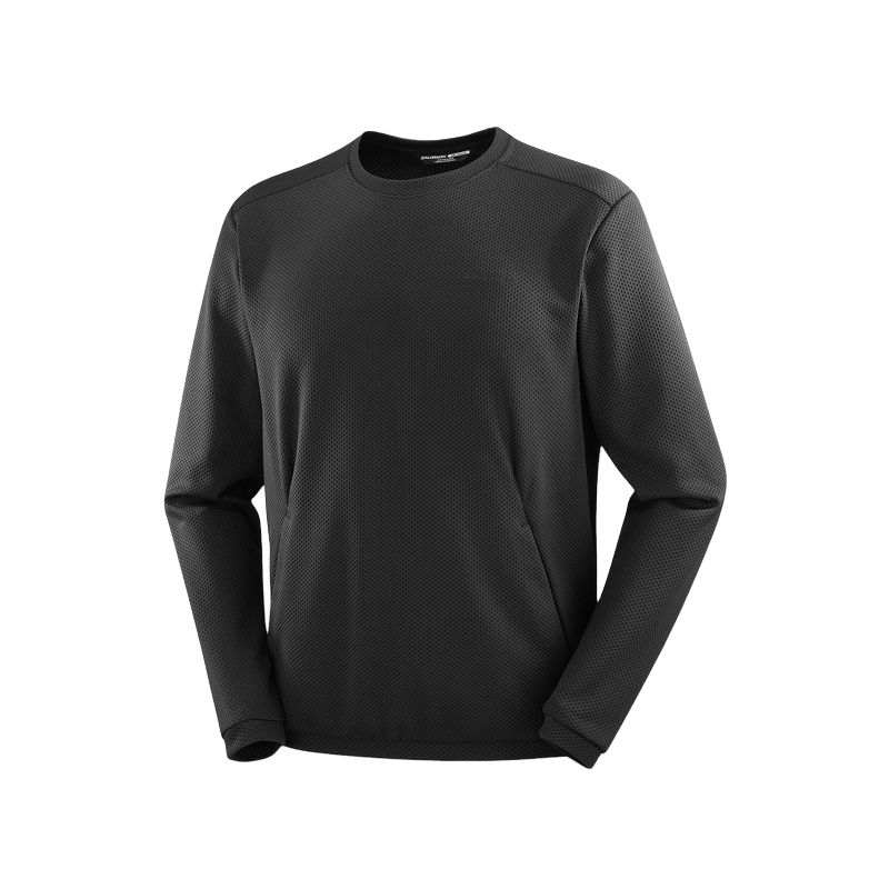 SALOMON Sweatshirt Men's Pitch Black