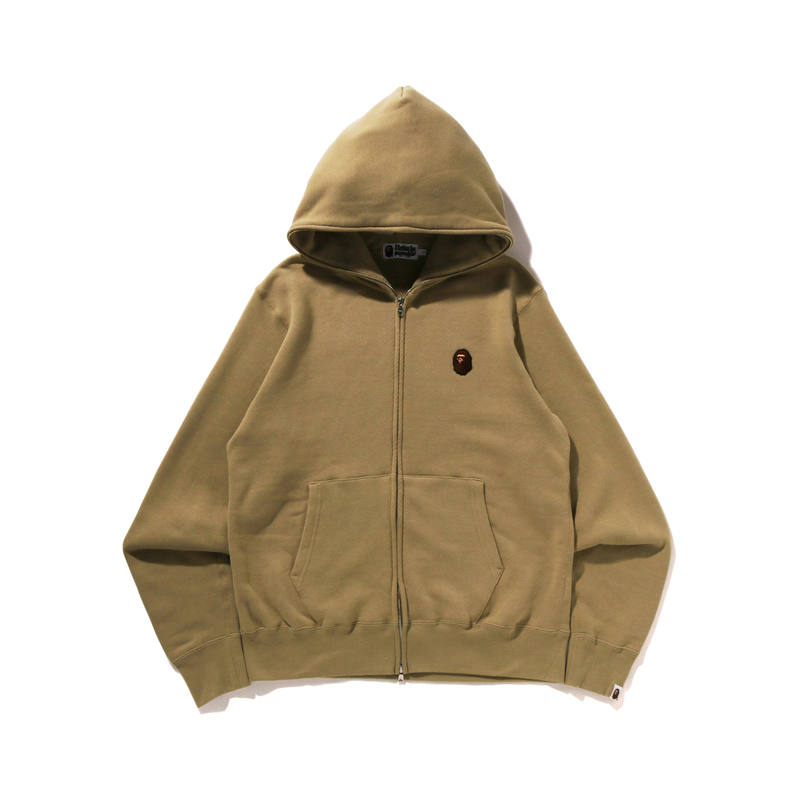 A BATHING APE Bape One Point Full Zip Hoodie