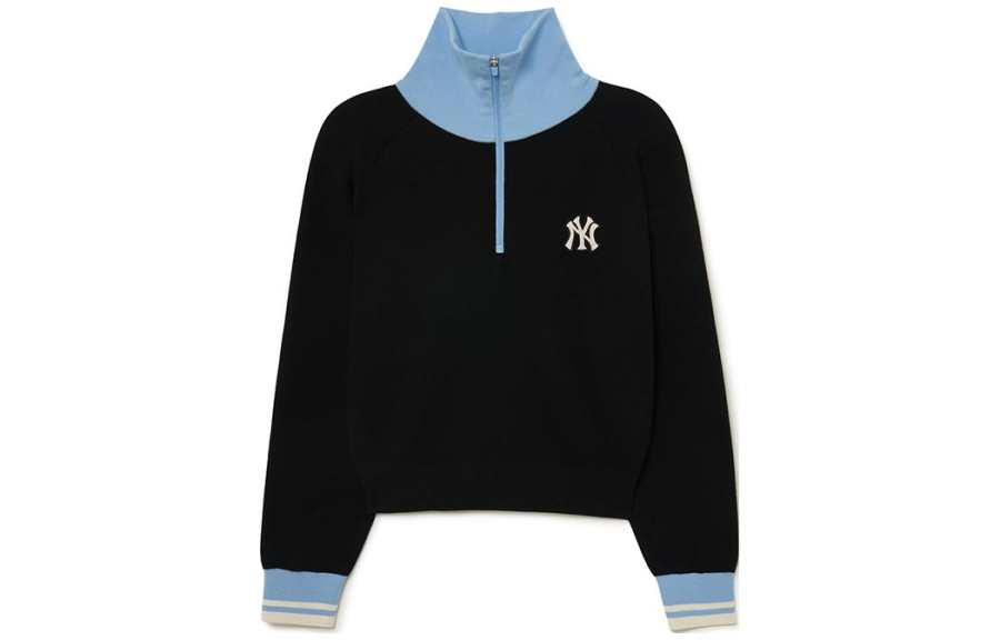 MLB College Style Series Knitwear Unisex Black Turtleneck Moderate Other
