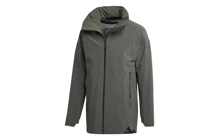 Adidas Adidas MYSHELTER Jackets Men's Deep Earthy Brown Hooded Moderate Other