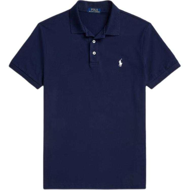 Polo Ralph Lauren FW24 Polo Shirt Men's Elegant Dark Blue
