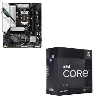 GIGABYTE Intel 6+2+1 Phase Power Supply Design I5 13490F+B760M GAMING WIFI PLUS DDR5 CPU Motherboard Set