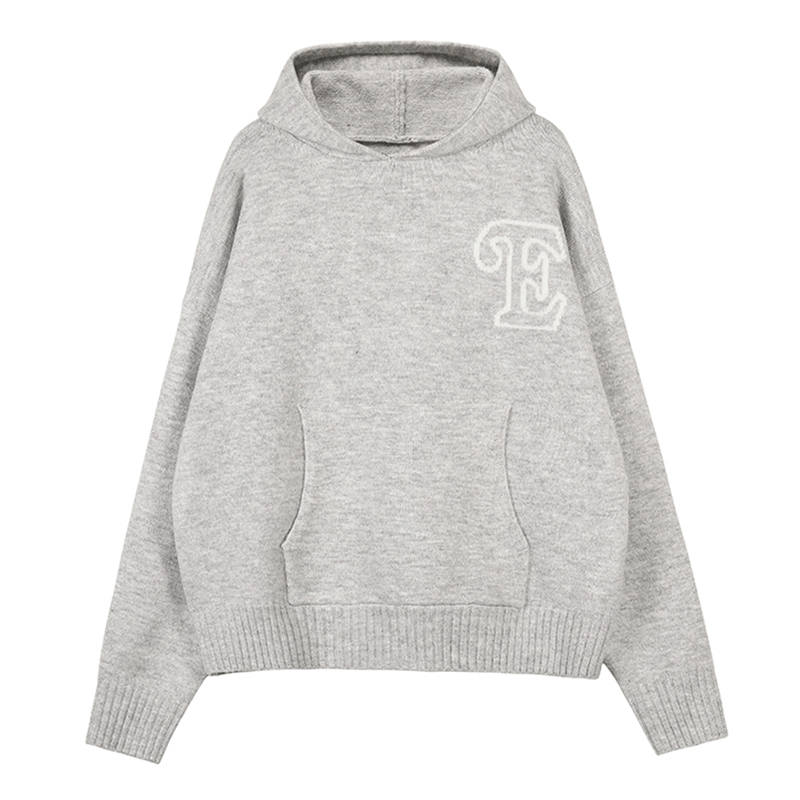 BLACK OF EXIT BLACK OF EXIT Sweaters Unisex Hooded Moderate Other