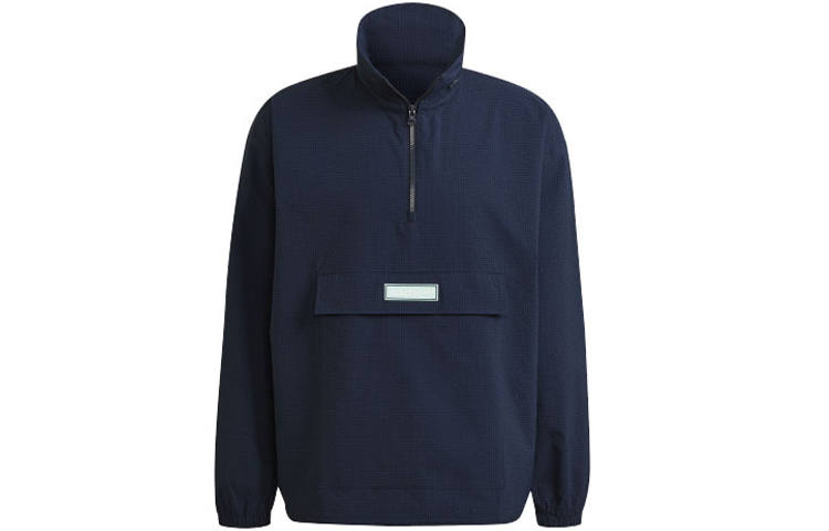 Adidas Originals Jackets Men's Navy Blue Hooded Moderate Other