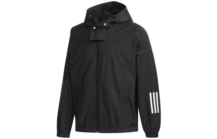 Adidas Adidas Jackets Men's Black Hooded Moderate Other