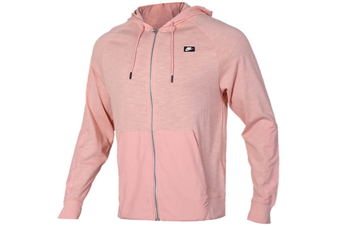 Nike Nike Jackets Men's Coral Red Hooded Moderate Other
