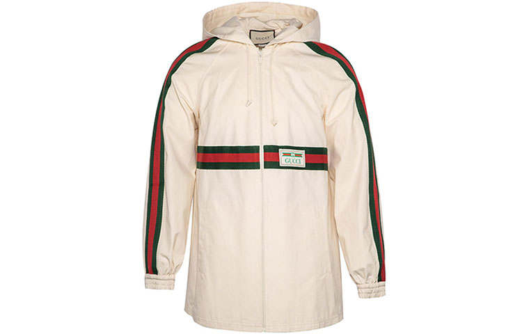 GUCCI GUCCI Jacket Unisex Ivory White