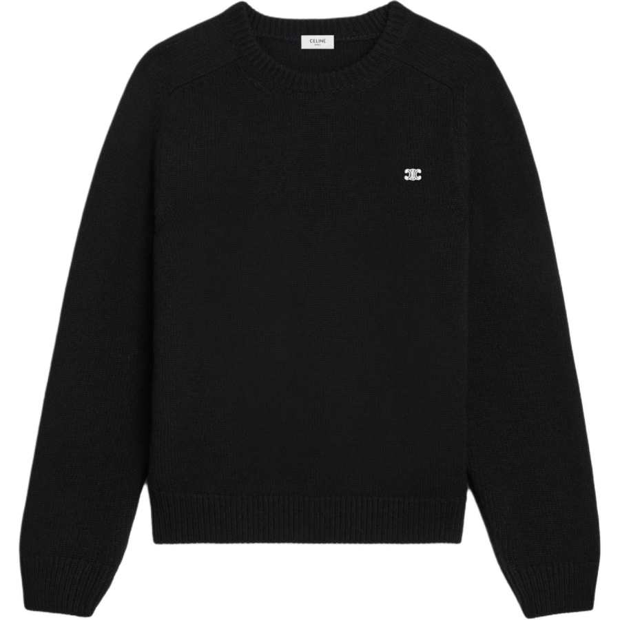 CELINE CELINE Triomphe Crewneck Knitted Jumper