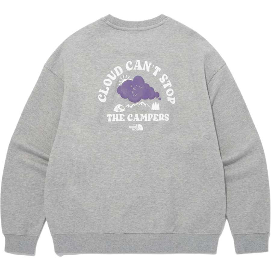 THE NORTH FACE Sweatshirt Men's Gray