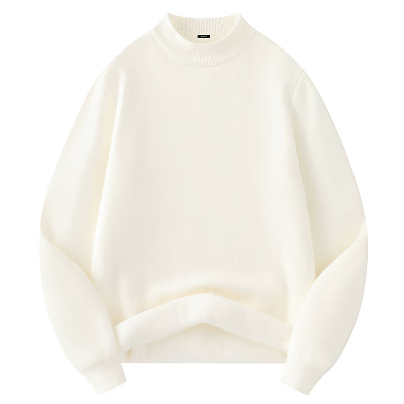 MINISO MINISO Sweaters Unisex Half Turtleneck Thickened And Fleece Lined Base Layer