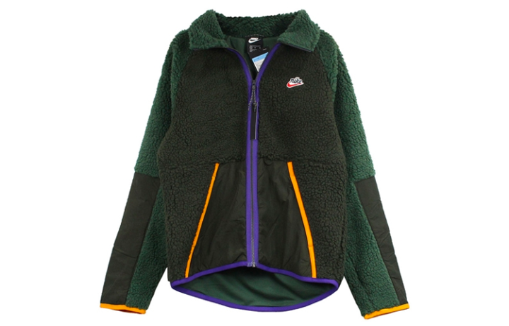 Nike Nike Jackets Unisex Green Stand Collar Moderate Other