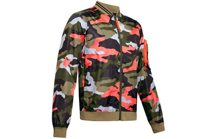 Under Armour Unstoppable Jackets Men's Camouflage Baseball Collar Moderate Other
