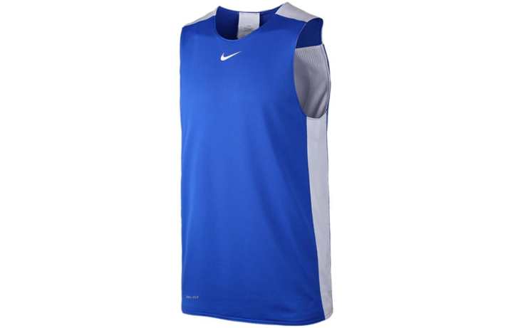 Nike Nike Tank Tops Men's Dark Blue Crew Neck Thin Straight Fit