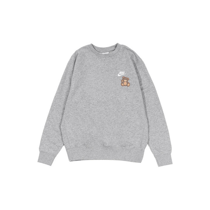 Nike Nike Sweatshirts Men's Gray Crew Neck Moderate Other