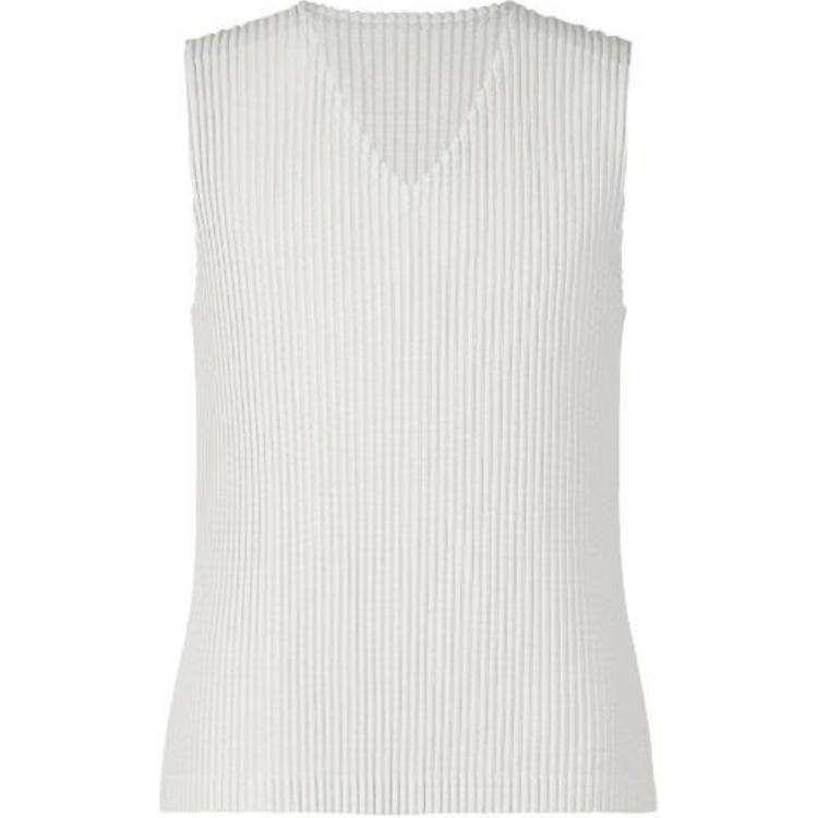 ISSEY MIYAKE Tank Top Men's Light Gray