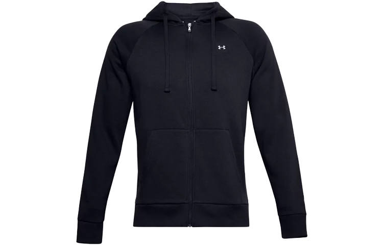 Under Armour Rival Jackets Men's Black Hooded Moderate Other