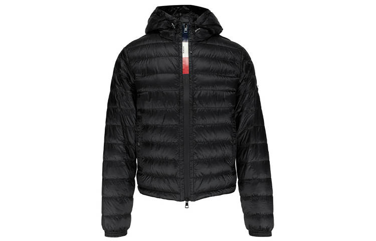 Moncler Moncler Down Jackets Unisex Black Hooded Thickened