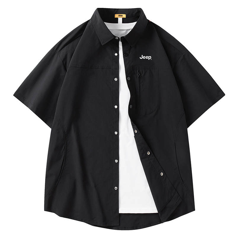 Jeep Jeep Shirts Unisex Lapel Moderate