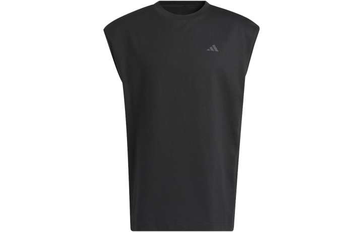 Adidas Adidas Tank Tops Men's Black Crew Neck Moderate Other