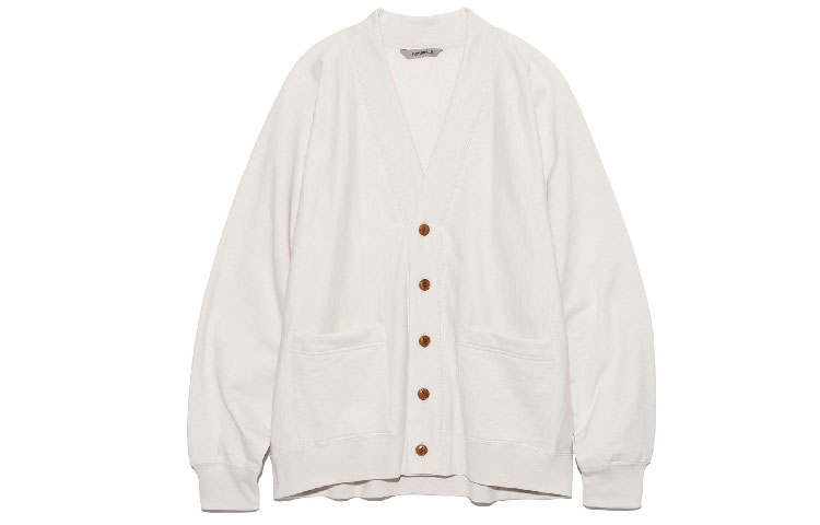 Nanamica Knitwear Men's Stones V Neck Moderate Cardigan