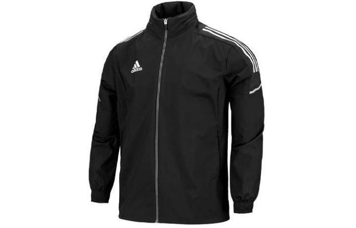 Adidas Adidas Jackets Men's Black Hooded Moderate Instructor