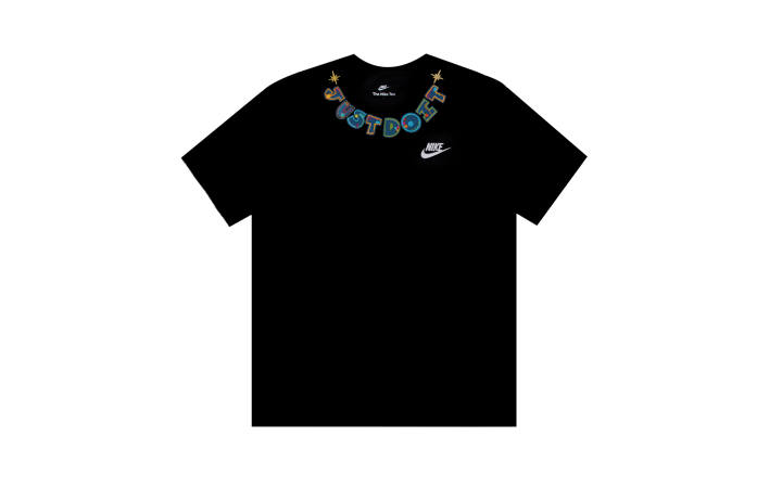 Nike Nike T Shirts Unisex Black Crew Neck Moderate Straight Fit