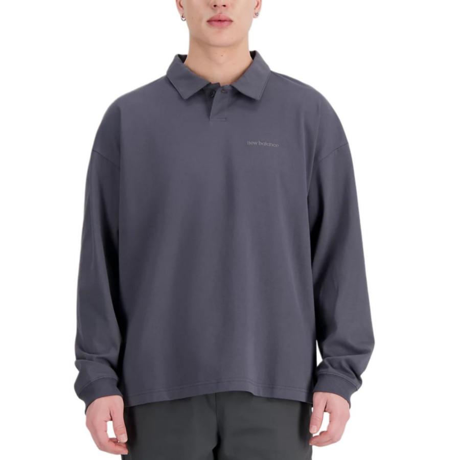 New Balance New Balance Polo Shirt Men's Gray