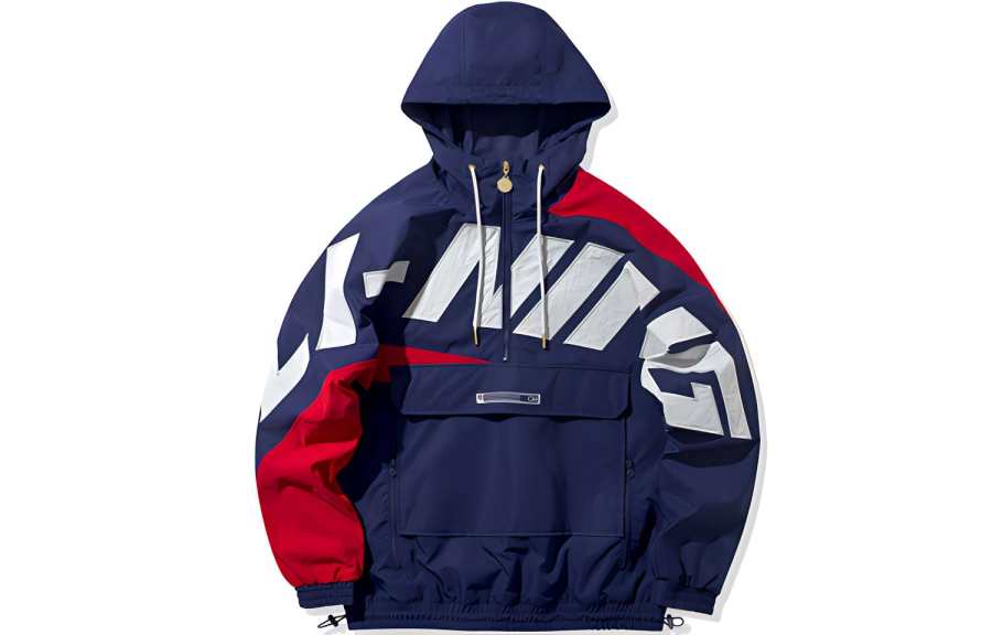 Li-Ning Li Ning Sports Fashion Collection Sweatshirts Unisex Hooded Moderate Regular
