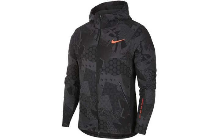 Nike Nike Jackets Men's Dark Gray Hooded Moderate Other