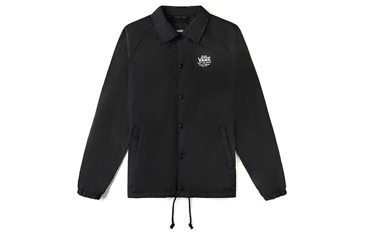 Vans Vans Jackets Men's Black Lapel Moderate Other