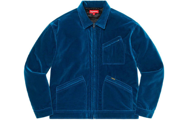Supreme Supreme Velvet Work Jacket