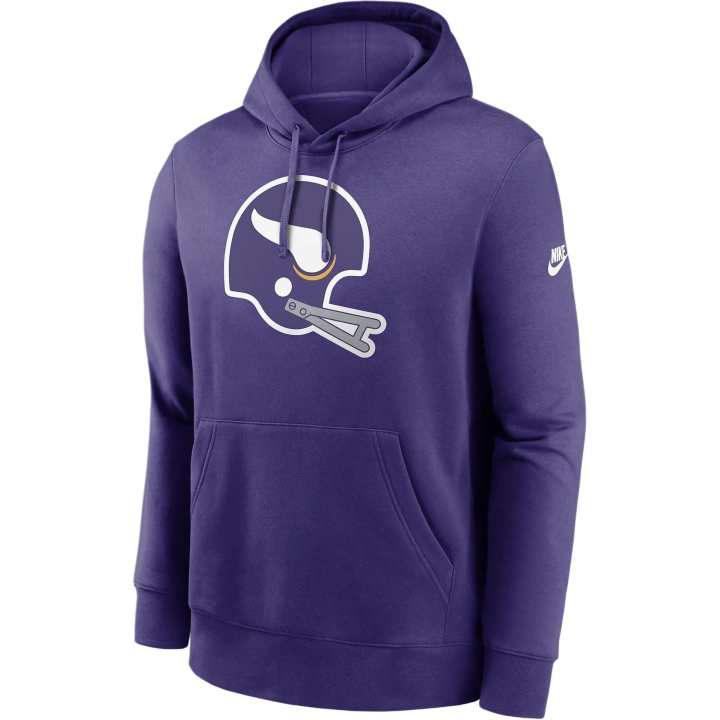 Nike Nike Minnesota Vikings Alt Offensive Set Play Sideline Men's Nike Dri FIT Nfl Pullover Hoodie