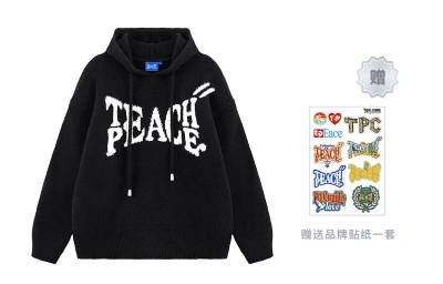 Teach Peace Knitwear Unisex Fall Winter, Couple's