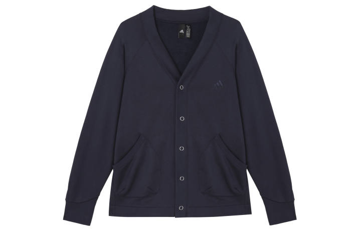 Adidas Adidas ALL SZN Oversized Cardigan Knitwear Men's Legend Ink