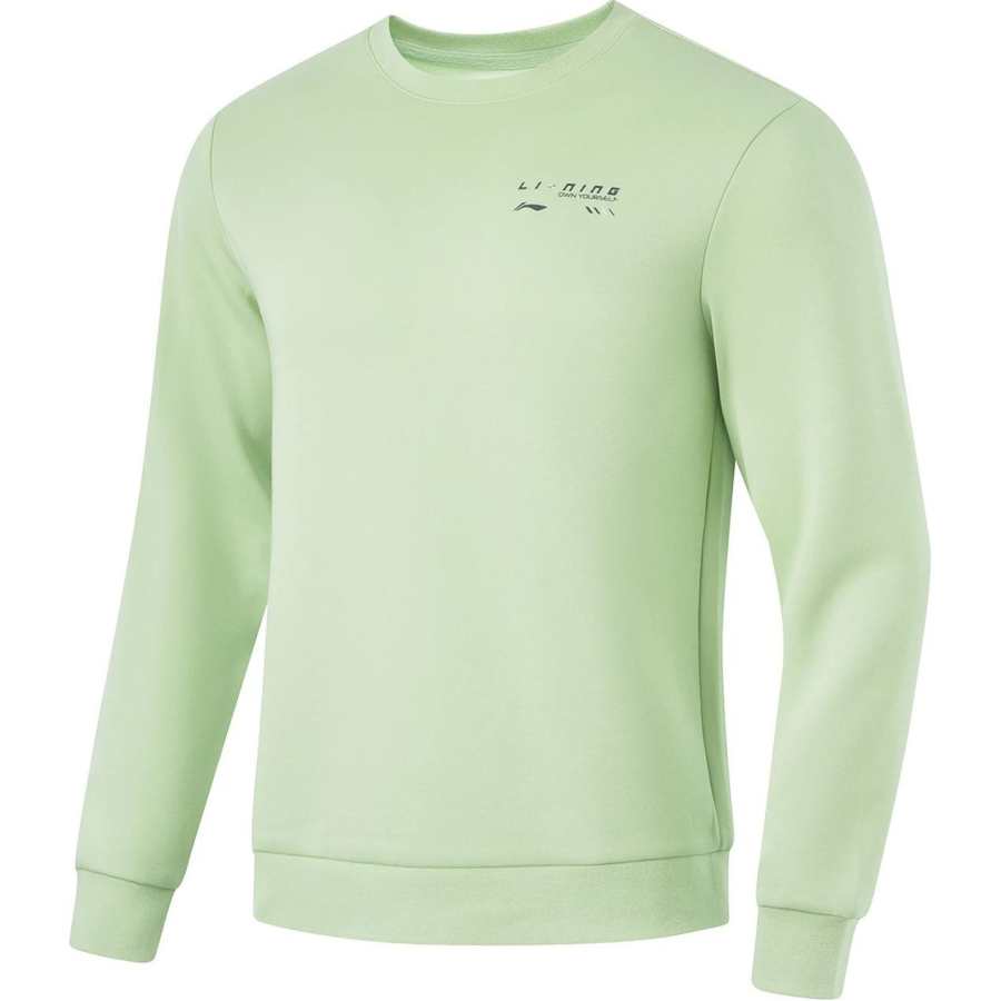 Li-Ning Li Ning Fitness Series Sweatshirt Men's Laurel Green