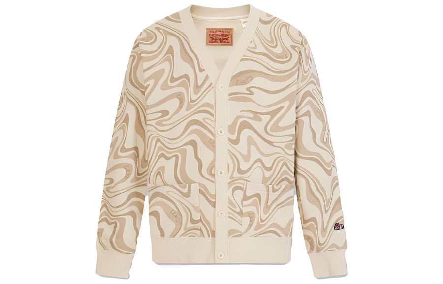 Levis Levis Knitwear Unisex Beige Yellow