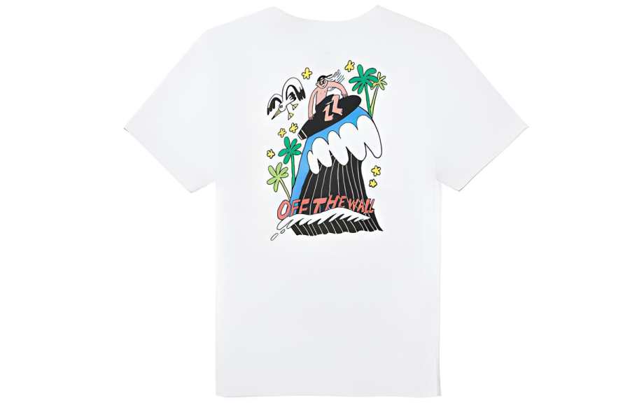 Vans Asia Artist Collaboration Edition T Shirt Men's White