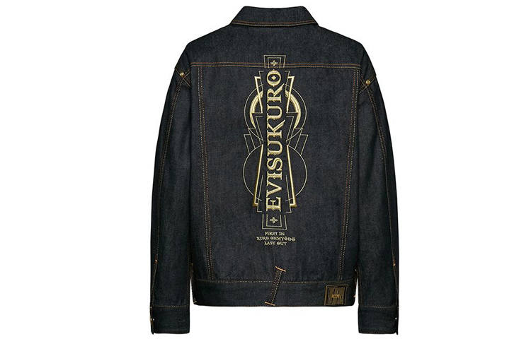 EVISU EVISU Jackets Women's Square Collar Moderate Straight Fit