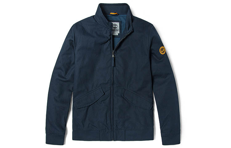 Timberland Jackets Men's Dark Sapphire Stand Collar Moderate Other
