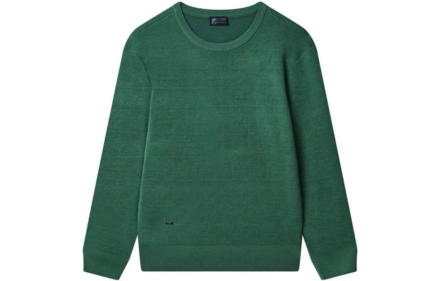 FILA Knitwear Men's Fern Green Crew Neck Moderate Other